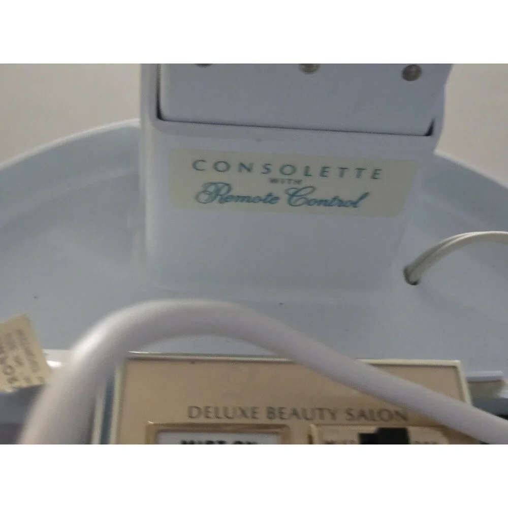 Vintage Lady Schick Consolette Deluxe Hair Dryer Mist Remote Model TESTED WORKS